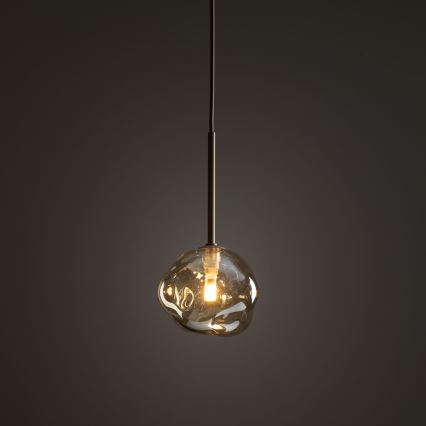 Piekaramā lampa ar vadu LAVA 1xG9/8W/230V bēša/dūmota bēša