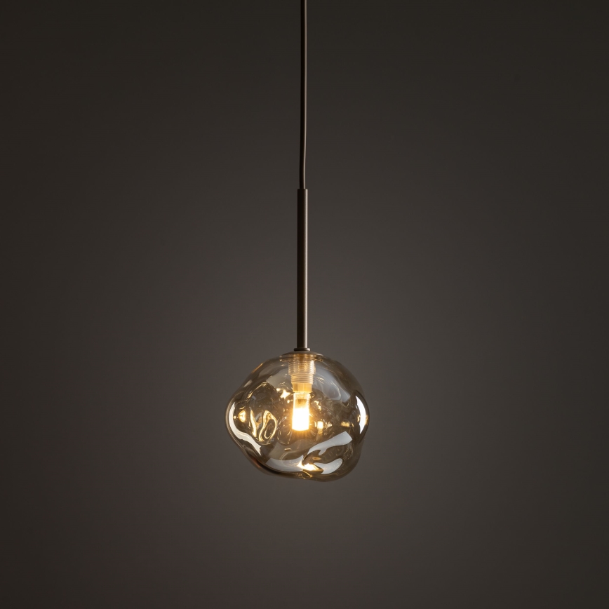 Piekaramā lampa ar vadu LAVA 1xG9/8W/230V bēša/dūmota bēša