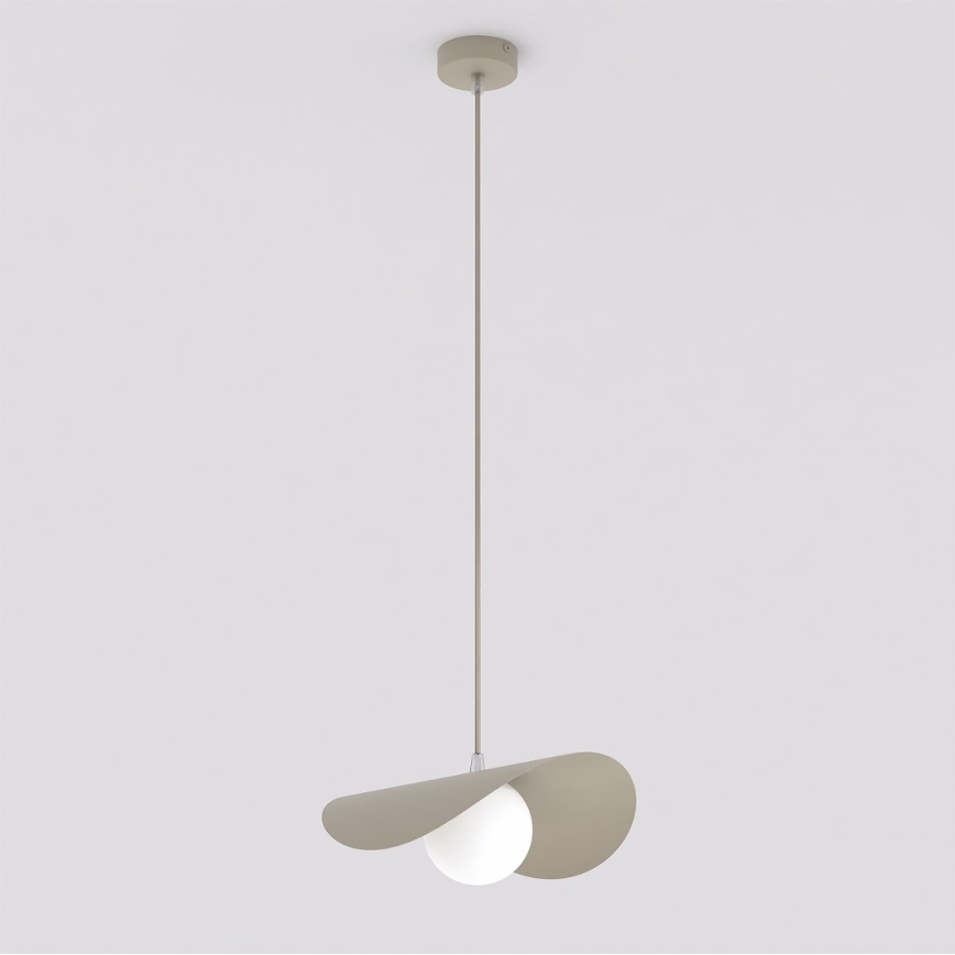 Piekaramā lampa ar vadu RITUAL 1xG9/8W/230V bēša