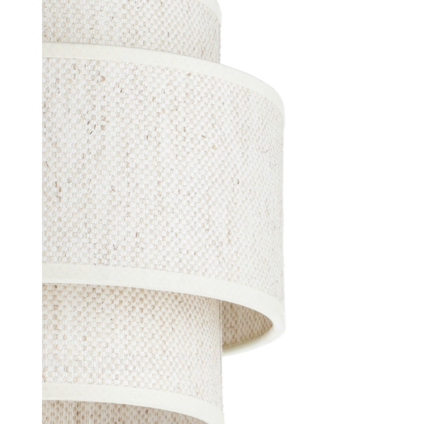 Piekaramā lampa BOHO ar vadu 1xE27/60W/230V Ø 20 cm, balta