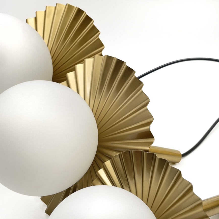 Piekaramā lampa CHITA ar kabeli 3xG9/5W/230V zelta