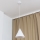 Piekaramā lampa ETNA II ar vadu, 1xE27/15W/230V, diam. 25 cm, balta