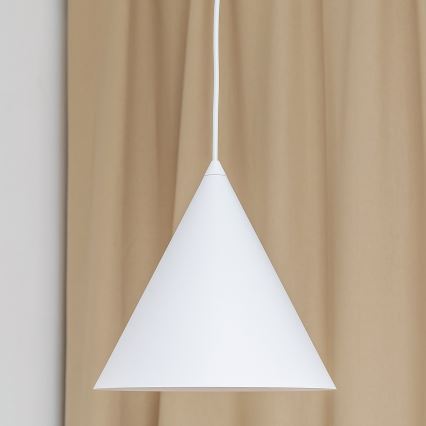 Piekaramā lampa ETNA II ar vadu, 1xE27/15W/230V, diam. 25 cm, balta