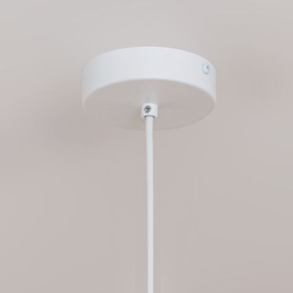 Piekaramā lampa ETNA II ar vadu, 1xE27/15W/230V, diam. 25 cm, balta