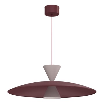Piekaramā lampa uz troses MISTIC 1xGX53/15W/230V, burgundijas krāsas