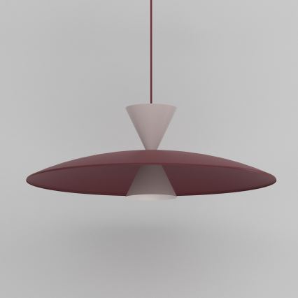 Piekaramā lampa uz troses MISTIC 1xGX53/15W/230V, burgundijas krāsas