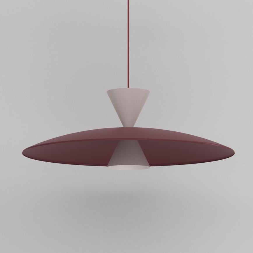 Piekaramā lampa uz troses MISTIC 1xGX53/15W/230V, burgundijas krāsas