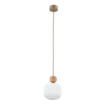 Piekaramā lampa uz vada BALLO 1xE14/10W/230V, bēša