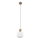 Piekaramā lampa uz vada BALLO 1xE14/10W/230V, bēša