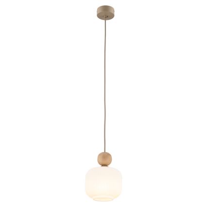 Piekaramā lampa uz vada BALLO 1xE14/10W/230V, bēša