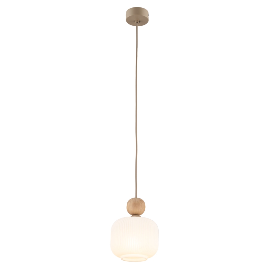 Piekaramā lampa uz vada BALLO 1xE14/10W/230V, bēša