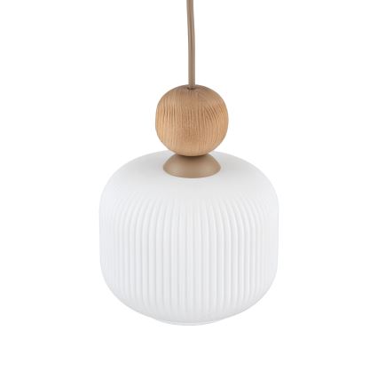 Piekaramā lampa uz vada BALLO 1xE14/10W/230V, bēša