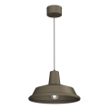 Piekaramā lampa uz vada CLASS 1xE27/15W/230V, bronzas krāsa