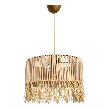 Piekaramā lampa uz vada RIMINI 1xE27/40W/230V bēša