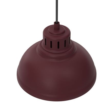 Piekaramā lampa uz vada SVEN 4xE27/15W/230V, burgundijas krāsa