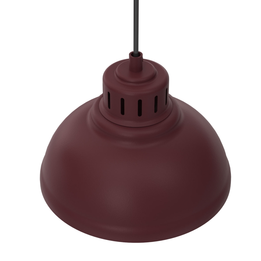 Piekaramā lampa uz vada SVEN 4xE27/15W/230V, burgundijas krāsa