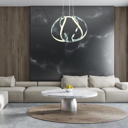 Piekaramā LED lustra uz kabeļa GLOBE LED/50W/230V