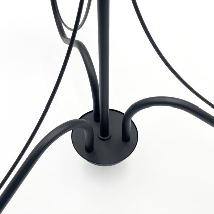 Piekaramā lustra ANTON 3xE14/15W/230V melna