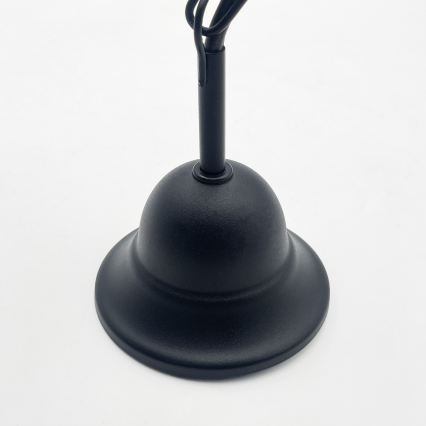 Piekaramā lustra ANTON 3xE14/15W/230V melna