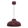 Piekaramā lustra ar vadu BASCA 1xE27/15W/230V burgundijas krāsā