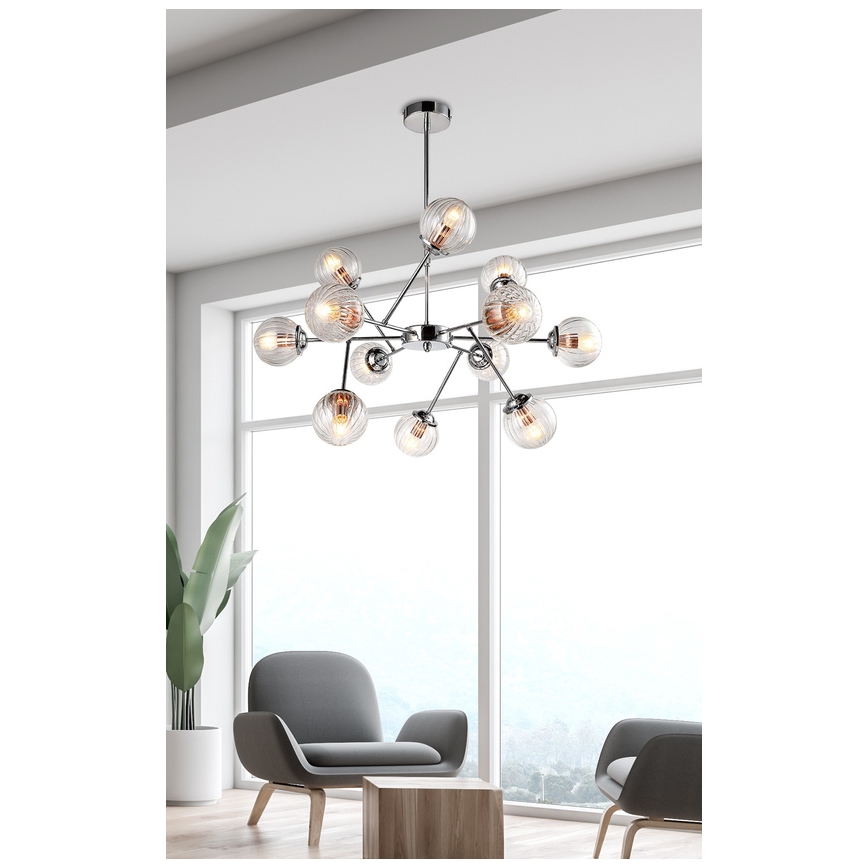 Piekarama lustra BEST 12xE14/40W/230V