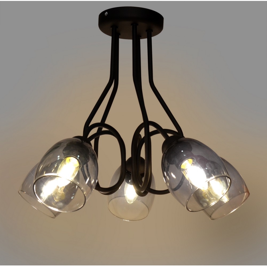 Piekarama lustra MARIETTA 5xE27/15W/230V