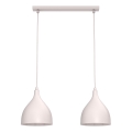 Piekaramā lustra NOAK CLASSIC ar vadu 2xE27/15W/230V, krēmkrāsā