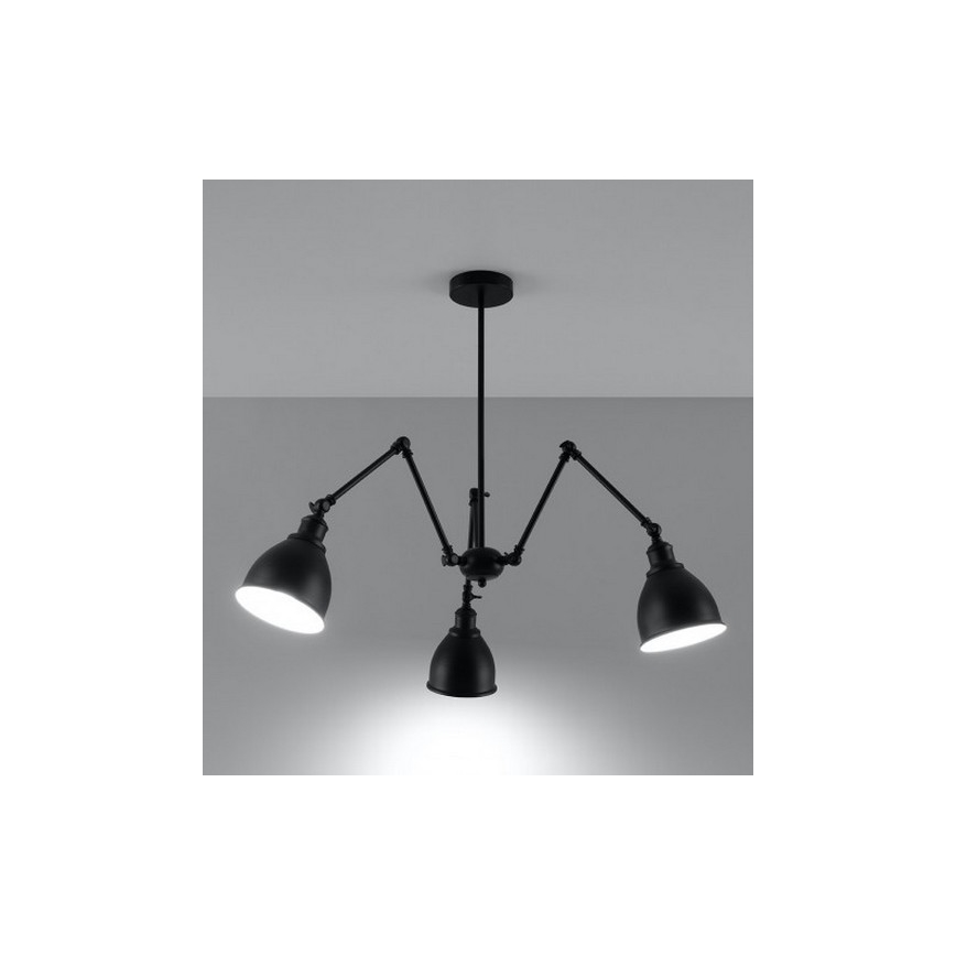 Piekarama lustra STARK SHADE 3xE27/60W/230V