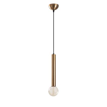 Piekaramā lustra TEMPO uz troses 1xE27/40W/230V zelta