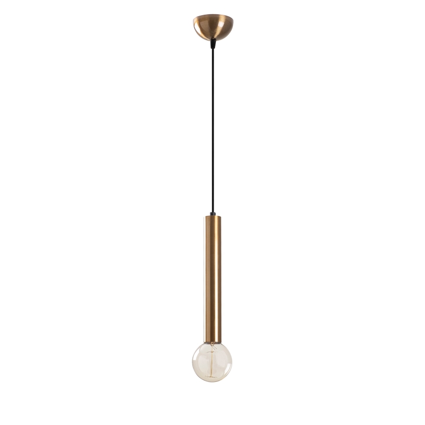Piekaramā lustra TEMPO uz troses 1xE27/40W/230V zelta