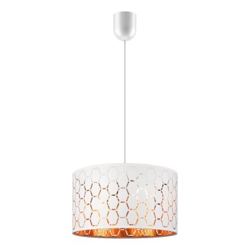 Piekaramā lustra ULLE ar vadu 1xE27/15W/230V balta