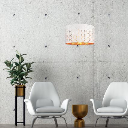 Piekaramā lustra ULLE ar vadu 1xE27/15W/230V balta