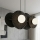 Piekaramā lustra UMBRA uz troses 4xG9/8W/230V melna