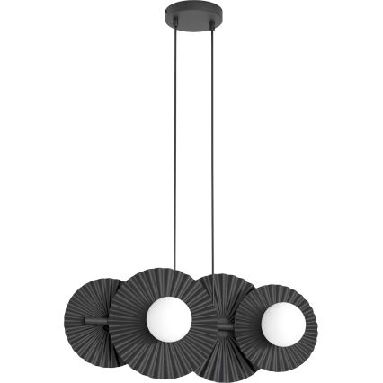 Piekaramā lustra UMBRA uz troses 4xG9/8W/230V melna
