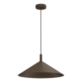 Piekaramā lustra uz kabeļa ANEGA 1xGX53/15W/230V diametrs 40 cm brūna