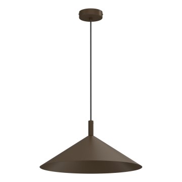 Piekaramā lustra uz kabeļa ANEGA 1xGX53/15W/230V diametrs 40 cm brūna