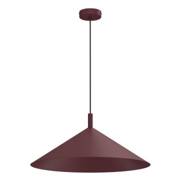 Piekaramā lustra uz kabeļa ANEGA 1xGX53/15W/230V Ø 50 cm burgundijas sarkana