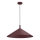 Piekaramā lustra uz kabeļa ANEGA 1xGX53/15W/230V Ø 50 cm burgundijas sarkana