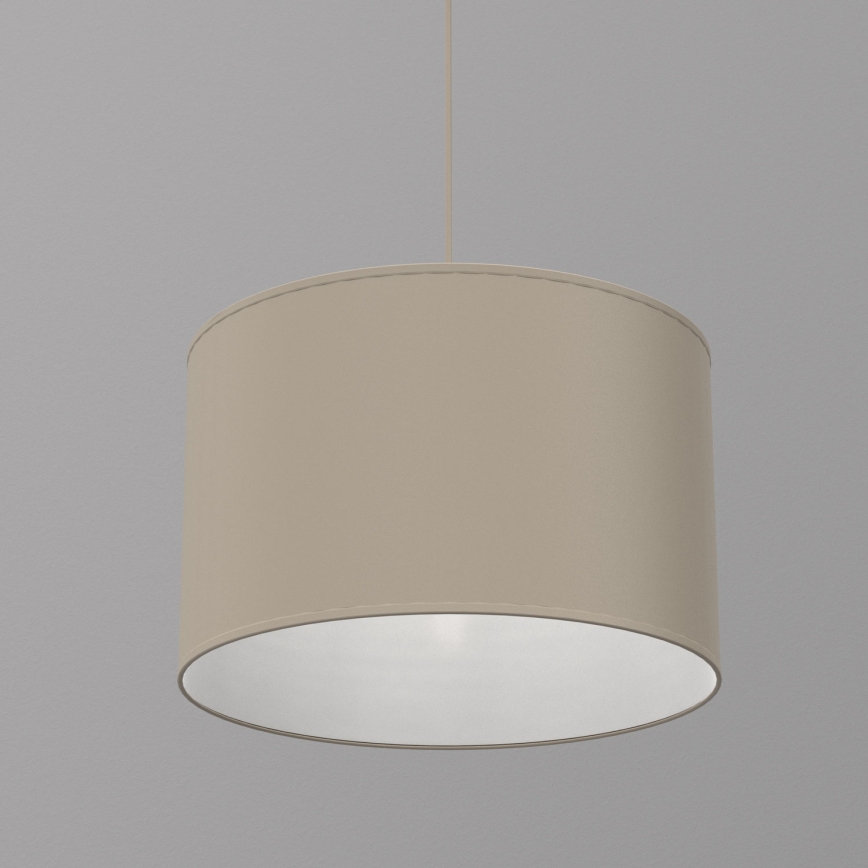 Piekaramā lustra uz kabeļa ARDEN 1xE27/15W/230V Ø 40 cm bēša