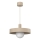 Piekaramā lustra uz troses CANAN 1xE27/15W/230V Ø 40 cm bēša