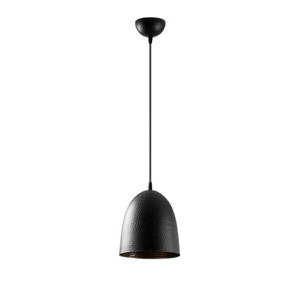 Piekaramā lustra uz vada TATTOO 1xE27/40W/230V, Ø 20 cm, melna