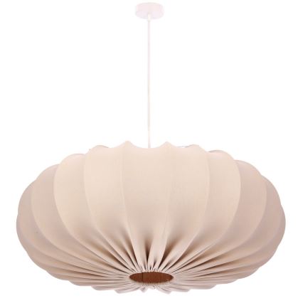 Piekaramais gaismeklis uz vada CAFEE 1xE27/40W/230V diam. 66 cm bēšs