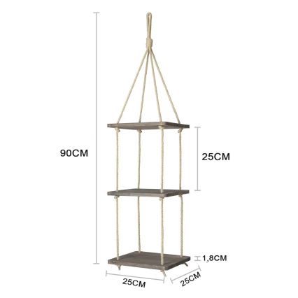 Piekarams plaukts 90x25 cm egle