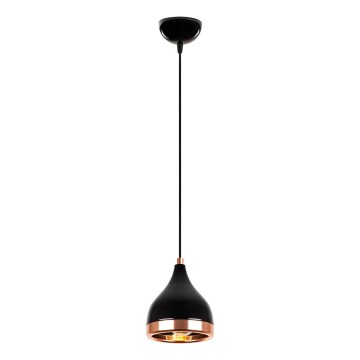 Piekare YILDO ar vienu E27/40W/230V melnā/misiņa