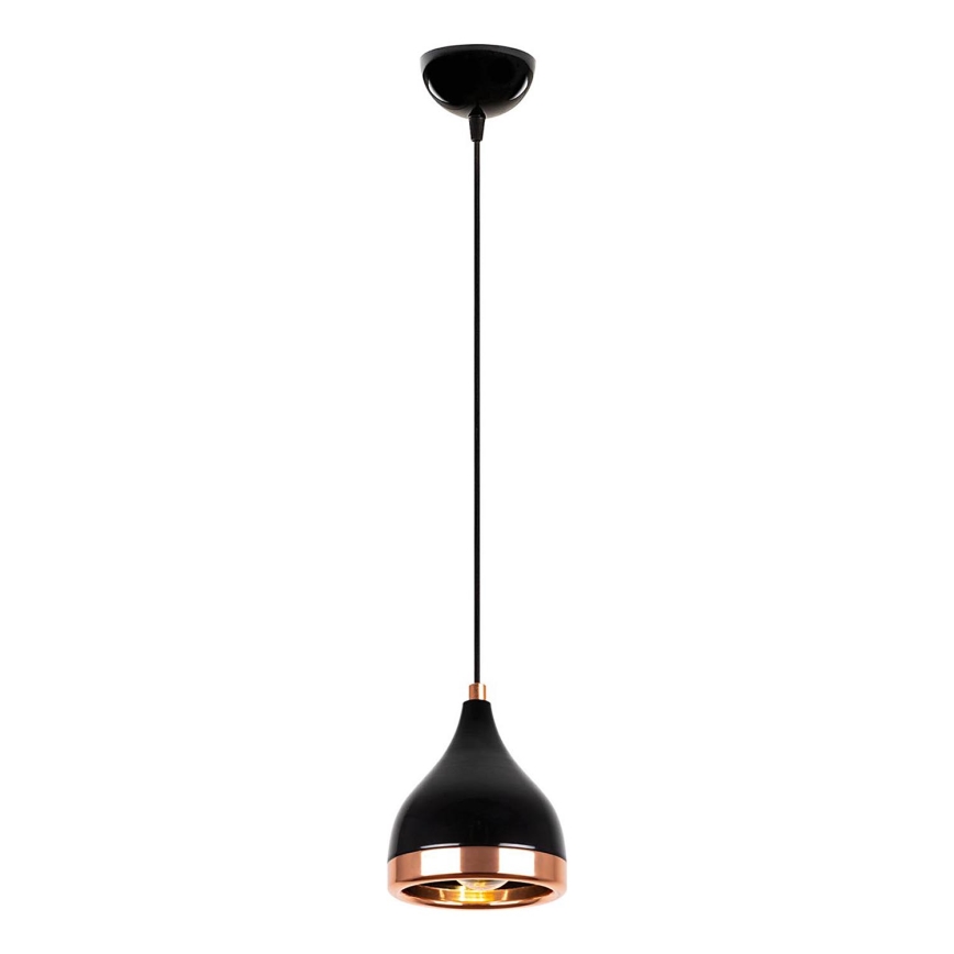 Piekare YILDO ar vienu E27/40W/230V melnā/misiņa