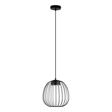 Piekarināmā lampa OVELLA 1xGX53/10W/230V Ø 25 cm melna