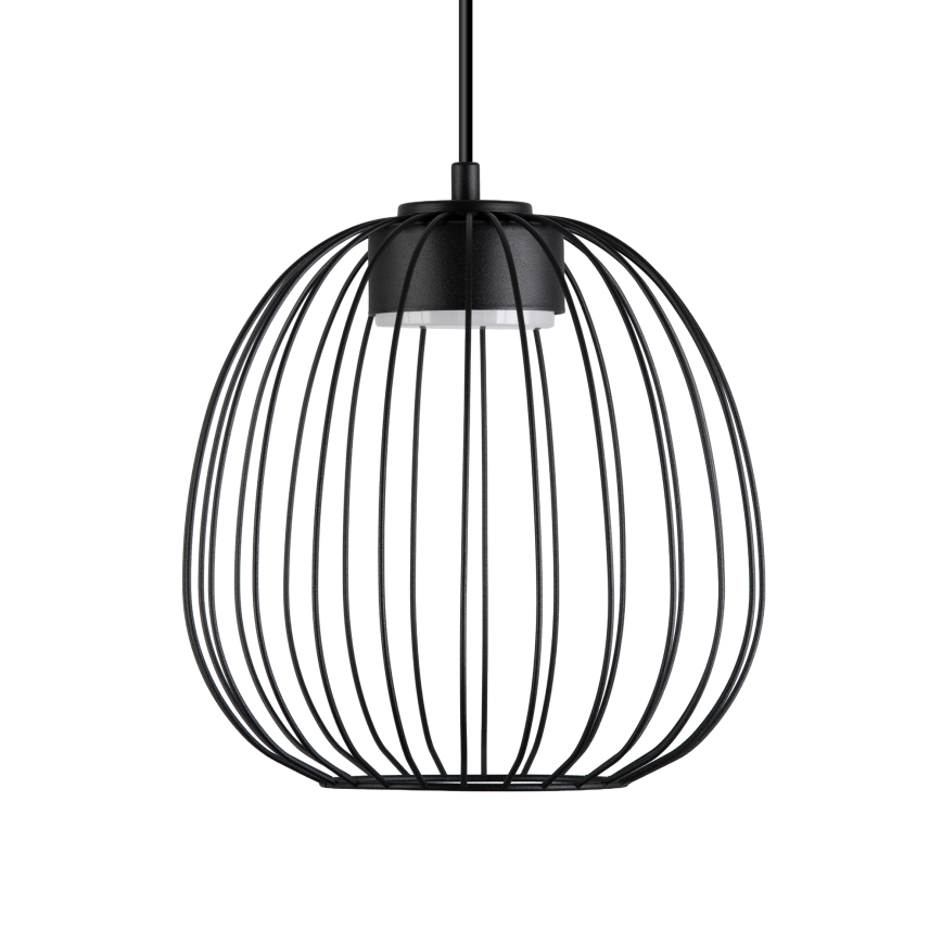 Piekarināmā lampa OVELLA 1xGX53/10W/230V Ø 25 cm melna