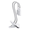 Pielāgojama galda lampa ar stiprinājumu augu audzēšanai PLANTY 2xE27/30W/230V balta