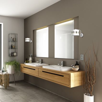 Pielāgojama lampa ULTIMO 1xE27/60W/230V balta