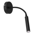 Pielāgojama lampiņa ARDEN 1xG9/8W/230V melna
